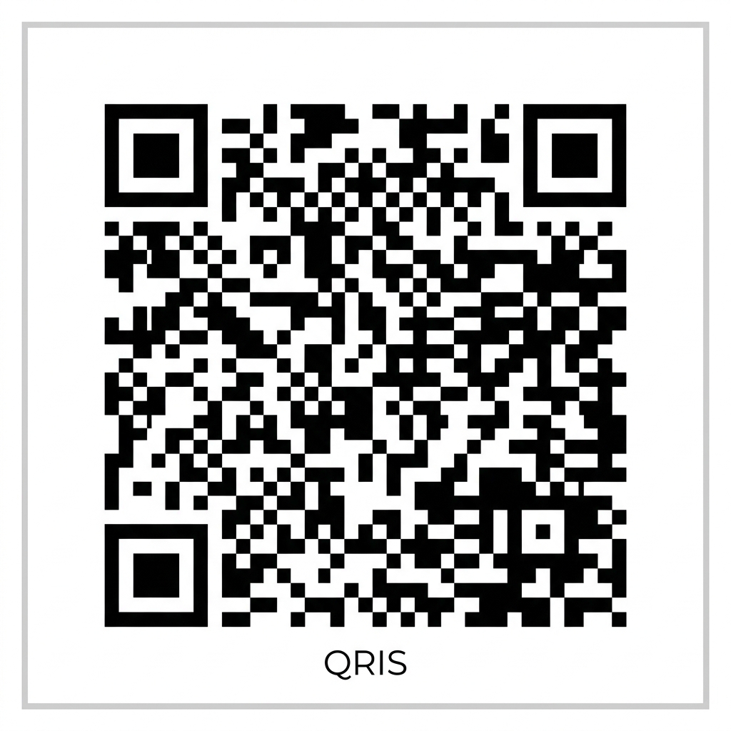 QRIS QR Code untuk donasi ke Ruang Biru